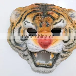 High-grade Anime Halloween Masquerade Custom Tiger PU Animal Mask thumbnail-1