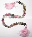 Turmaline Faceted Drop Beads thumbnail-1