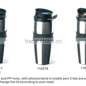 Customized Double Layer Stainless Steel Coffee Mug thumbnail-5