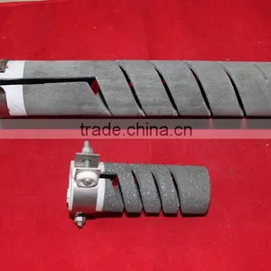 STA Double Spiral SiC Heating Rod Immersion Heater for Melting Aluminum Furnace thumbnail-3