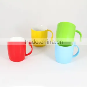 Glazed Spraying Ceramic Mugs and Cups in Different Colors thumbnail-1