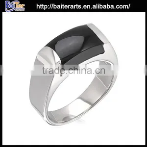 Fashion Cheap Titanium 316L Cheap Wholesale Men Stainless Steel Ring thumbnail-5