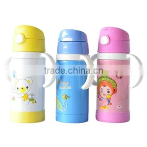 New Design Double Wall Stainless Steel Vacuum Water Bottle220ML 350ML thumbnail-1