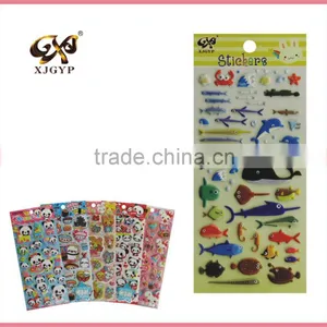 3D Foam Puffy Stickers for Kids Educational Toys thumbnail-1