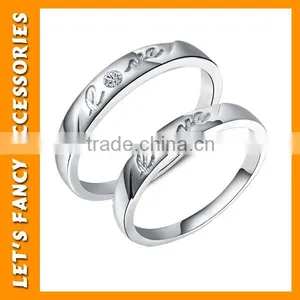 Europe Quality Engagement Wedding Band Sterling 925 Fashion Jewelry Silver Ring PGRG0079 thumbnail-3