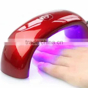 Amazon New Portable (395mm~405mm)9W Rainbow LED Lamp 6atts LED Nail Light Mini Nail LED Dryer thumbnail-2