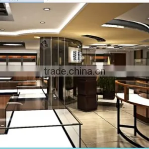 Store Promotion New Item Wood Glass Watch Display Case thumbnail-6