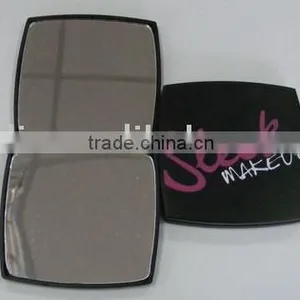Double Sides Matt Finishing Plastic Pocket Mirror thumbnail-1