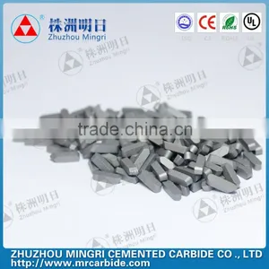 Yg6 High Quality Tungsten Carbide Welding Tips for Saw Blade thumbnail-1