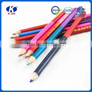 2016 Wholesale Slap-up Double-end Wood Color Pencil With Customized Logo for Art thumbnail-1