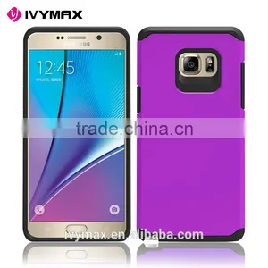 2016 New Model Phone Case Slim Armor Shock Proof Hybrid Dual Layer Defender Case Cover for Samsung Galaxy Note 7 Mobile Phone thumbnail-2