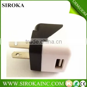 Wholesale Mini Usb Wall Charger ac Charger 1a Oem Dual Usb Wall Charger for Samsung Galaxy thumbnail-1