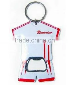 World Cup T-shirt Shape Bottle Opener Keychain Jersey Keyring thumbnail-1