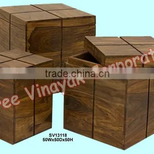 Box,home Furniture,wooden Furniture,sheesham Wood Furniture thumbnail-1