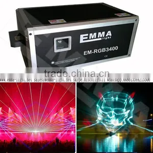 40W RGB DJ Club Light/ DMX Beam Animation Stage dj Laser Full Color Outdoor thumbnail-1