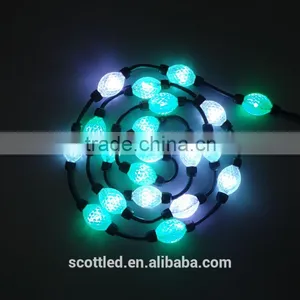 50mm Crystal Shell Body 360 Angle Led Ball Light Color Changing Led Ball Light thumbnail-2
