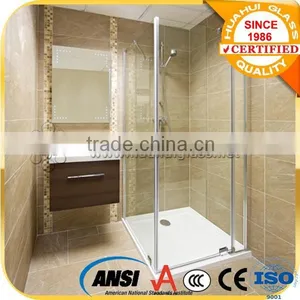 Tempered Glass Cheap Shower Enclosure/sliding Door and ABS or Acrylic Tray Shower Cabin thumbnail-1