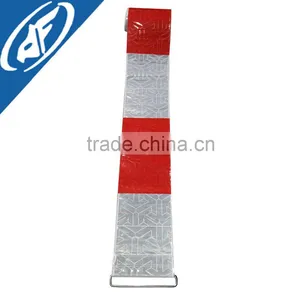 Reflective Advertising Tape With Metal Button With Arrow Shape thumbnail-1