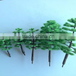 Decorative Plastic Tree, Scale Model Trees, Model Tree in Other Construction , Model Tree Base Plastic, MT-15 thumbnail-5