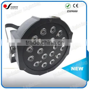 Guangzhou Unique Design Pro DJ 18pcs 1W LED Par Light With RGBW 4in1 for Stage Lighting thumbnail-1
