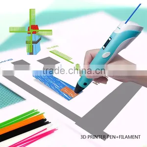 Novelty Semi-automatic 3D Drawing Pen 3d Printer Gift for Kids With CE,RoHs thumbnail-2