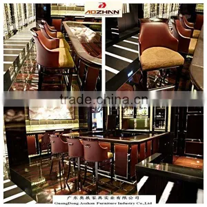 Modern Hotel Restaurant Bar Chair Restaurant Furniture Set thumbnail-1