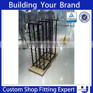 Convenience Store Display Shelves, Department Store Shelving, Liquor Store Shelving With Wave Wire thumbnail-3
