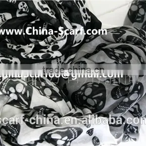 Kito Scarf Skull Shawl Scarf thumbnail-3