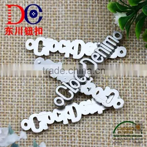 Hot Selling Garment Metal Logo Plates,Handbag Logo Metal Plate thumbnail-3