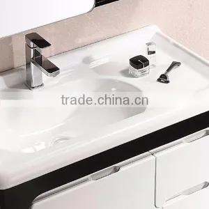 ROCH 8019 Newest PVC Vanity Contemporary Design Bathroom Furniture thumbnail-2
