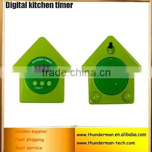 Geometric Drawing LCD Display Digital Kitchen Timers With Magnetic Function thumbnail-2