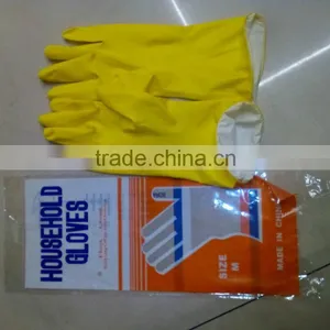 Yellow White Latex in Household Gloves thumbnail-6