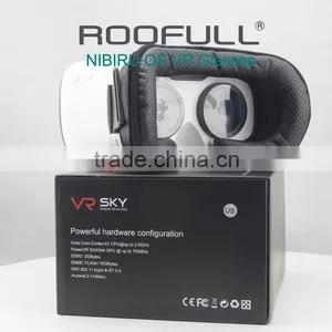 2016 New VR Headset, All in One VR 3D Glasses With Quad Core CPU 2GB RAM 16GB Flash Android 4.4 OS 4000mA Lithium Battery thumbnail-6