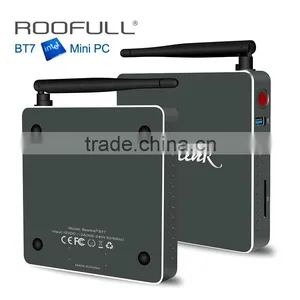 2016 Windows 10 Internet TV Box 4GB RAM 64GB/128GB/320GB ROM 2.4G/5.8G WIFI Intel Atom X7-Z8700 BT7 MINI PC thumbnail-2