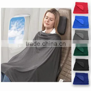 Travel Blanket in Grey Colour thumbnail-2