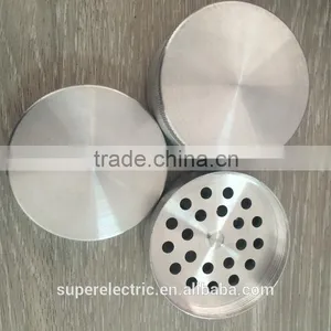 Wholesale Smoking Cigarette Making Tobacco Grinder Handle Rolling Aluminum Herb Grinder With Sharp Teeth thumbnail-2