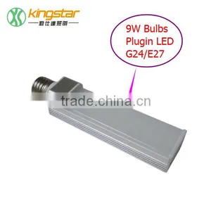 NEW Design G24 LED LAMPS Round&Square 5W/7W/9W/12W G23/G24/E27 LED Plug-in Light G24 Led Bulbs G24 LED Lamp Replacement thumbnail-5