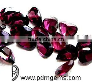 Rhodolite Garnet Pear Cut Lot For White Gold Ring thumbnail-1