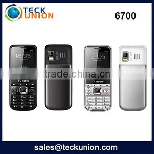 6700 New Arrival TV Mobile Phone Four Sim Cards Four Standby Feature Phone thumbnail-1