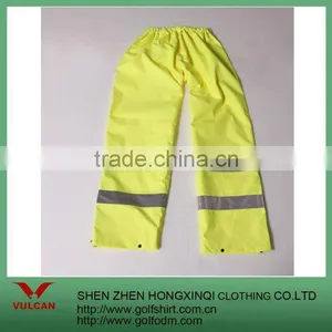 Yellow Reflectitive Material Workwear Pants thumbnail-1
