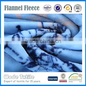 2016 China Hot Sale DTY150D/288F Custom Flannel Fabric Printing thumbnail-1