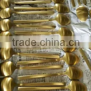 Stainless Steel Tableware Gold, Rose Gold, Blue, Black Color Coating thumbnail-4