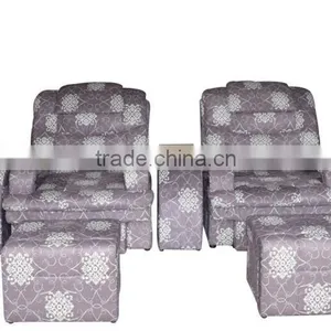 Salon Cheap Pedicure Foot Frabric Recliner Massage Chair thumbnail-3