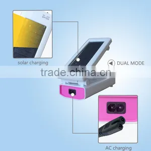 4 Colors Solar Led Rechargeable Powered Light Lamp Table Lamp thumbnail-4