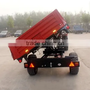 Cheap Price 7CX-4TE 4 Ton Hydraylic Tipping Farm Trailer for Sale thumbnail-1