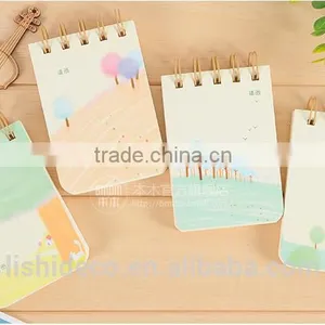 Hard Cover Spiral Small Notebook Mini Notebook thumbnail-1
