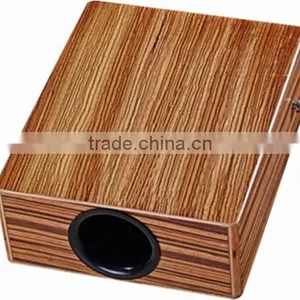 Tavel Cajon, Drum Box, Zebrawood Cajon thumbnail-1