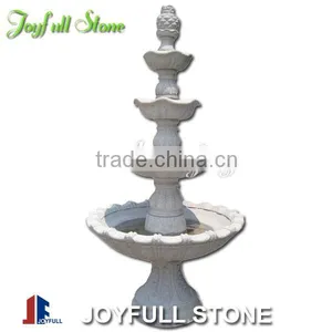 Stone Pedestal Fountain, 4 Tiers Granite Fountain thumbnail-1