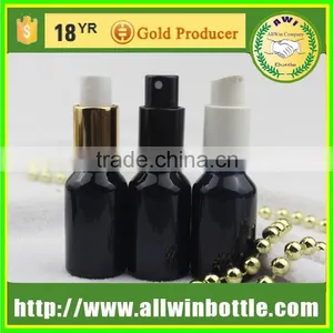 Hot Pack Black Glass Spray Bottle for Cosmetic Container thumbnail-3