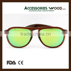 Handcrafted Bamboo & Wood Sunglasses Summer Sunglasses thumbnail-1